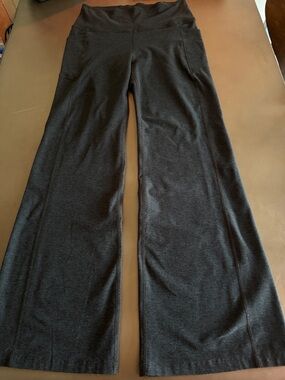 Beyond Yoga Black Wide-Leg Leggings